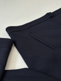 Loewe 26SS Fashion Embroidered Logo Short Jacket Set