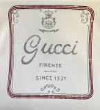 Gucci 26SS Fashion Logo Printed Round Neck Short Sleeve Unisex Loose Casual T-shirt