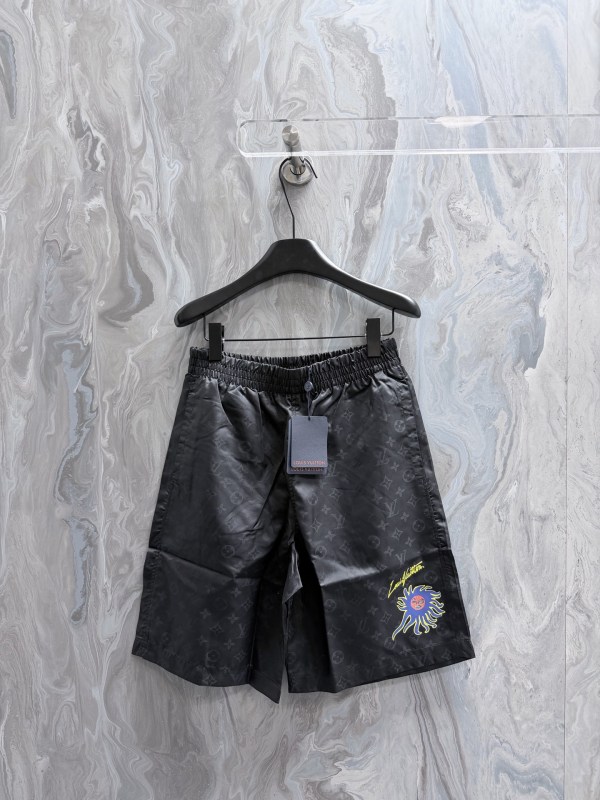 Louis Vuitton 26SS Fashion Versatile Full Logo Surfing Shorts