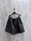 Balenciaga Classic Logo Embroidered Sports Shorts Unisex Casual Loose Shorts