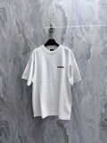Balenciaga 26SS Classic Tape Logo Printed T-shirt Couple Casual Loose Short Sleeve