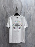 Chrome Hearts 26SS Classic Embroidered Horseshoe Cross Short Sleeve Unisex Casual Loose T-shirt