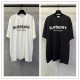 Burberry 26SS Classic Logo Printed Short Sleeve Unisex Loose Casual T-shirt