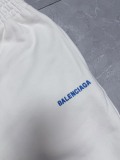 Balenciaga Classic Logo Embroidered Sports Shorts Unisex Casual Loose Shorts