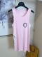 Chrome Hearts Women's Fashion Horseshoe Print Versatile Tank Top Skirt
