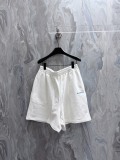 Balenciaga Classic Logo Embroidered Sports Shorts Unisex Casual Loose Shorts
