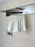 Balenciaga Classic Logo Embroidered Sports Shorts Unisex Elastic Waist Casual Shorts
