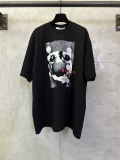 Givenchy 26SS Fashion Eye Pattern Printed Round Neck T-shirt Unisex Casual Loose Short Sleeve
