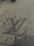 Louis Vuitton 26SS Fashion Embroidered Logo Versatile Casual Short Sleeve Shirt