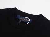 Louis Vuitton Unisex Fashion Mushroom Jacquard Wool Knitted Round Neck Short Sleeve