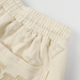 Louis Vuitton 26SS Classic Foam Logo Printed Shorts Unisex Versatile Loose Sports Pants