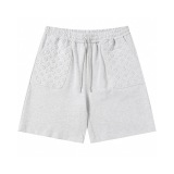 Louis Vuitton Fashion Embossed Logo Pocket Shorts Unisex Versatile Loose Sports Shorts