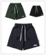 Balenciaga 26SS Fashion Logo Printed Distressed Shorts Unisex Versatile Loose Sports Pants