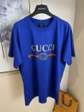 Gucci 26SS Classic Logo Printed Short Sleeve Couple Casual Loose T-shirt
