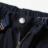Louis Vuitton 26SS Fashion Versatile Embroidered Logo Work Pants Casual Shorts