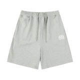 Balenciaga 26SS Classic Embroidered Logo Hoop Shorts Couple Versatile Loose Sports Pants