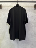 Chanel 26SS Classic Logo Print Destruction Round Neck T-shirt Unisex Casual Loose Short Sleeve