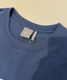 Dior 26SS Classic Logo Letter Printed Short Sleeve Couple Casual Loose T-shirt