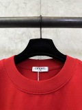 Chanel 26SS Classic Logo Print Destruction Round Neck T-shirt Unisex Casual Loose Short Sleeve
