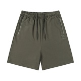 Balenciaga 26SS Classic Embroidered Logo Zipper Pocket Shorts Couple Versatile Loose Sports Pants
