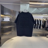 Loewe Fashion Patch Embroidered Logo Short Sleeve Unisex Casual Loose T-shirt