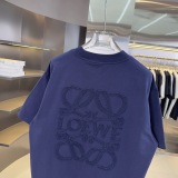 Loewe Fashion Patch Embroidered Logo Short Sleeve Unisex Casual Loose T-shirt