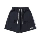 Balenciaga 26SS Fashion Logo Printed Distressed Shorts Unisex Versatile Loose Sports Pants
