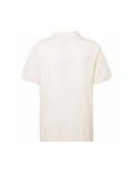 Prada Unisex Classic Embroidered Logo Wool Polo Knitted Short Sleeve