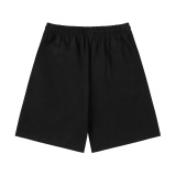 Balenciaga 26SS Classic Embroidered Logo Zipper Pocket Shorts Couple Versatile Loose Sports Pants