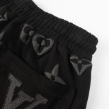 Louis Vuitton 26SS Classic Foam Logo Printed Shorts Unisex Versatile Loose Sports Pants