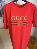 Gucci 26SS Classic Logo Printed Short Sleeve Couple Casual Loose T-shirt
