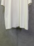 Chanel 26SS Classic Logo Print Destruction Round Neck T-shirt Unisex Casual Loose Short Sleeve