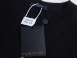 Louis Vuitton Fashion Checkered Pearl Logo Short Sleeve Unisex Loose Casual T-shirt