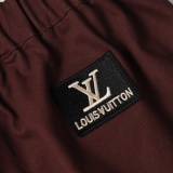 Louis Vuitton 26SS Fashion Versatile Embroidered Logo Work Pants Casual Shorts
