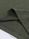 Louis Vuitton Classic Full Dark Pattern Logo Jacquard Collar Polo Shirt