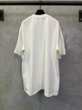 Chanel 26SS Classic Logo Print Destruction Round Neck T-shirt Unisex Casual Loose Short Sleeve