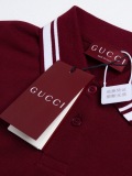 Gucci Classic Embroidered Logo Collar Polo Shirt