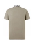 Burberry Unisex Classic Versatile Checkered Contrast Collar Polo Shirt