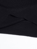 Prada Unisex Classic Embroidered Logo Wool Polo Knitted Short Sleeve