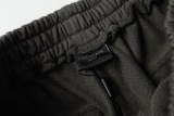 Balenciaga 26SS Fashion Hardware Lock Perforated Shorts Unisex Versatile Loose Sports Pants