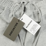 Balenciaga 26SS Classic Embroidered Logo Hoop Shorts Couple Versatile Loose Sports Pants