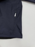 Prada Classic Triangle Logo Collar Double sided Jacket Coat