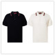 Gucci Couple Classic Wool Contrast Collar Polo Knitted Short Sleeve