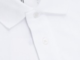 Moncler Classic Color Contrasting Ribbon Collar Polo Short Sleeve