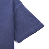 Dior 26SS Classic Logo Printed Water Washed Short Sleeve Unisex Casual Oversize T-shirt