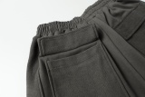 Balenciaga 26SS Fashion Hardware Lock Perforated Shorts Unisex Versatile Loose Sports Pants