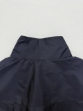 Prada Classic Triangle Logo Collar Double sided Jacket Coat