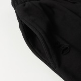 Balenciaga Fashion Embroidered Flame Logo Distressed Shorts Unisex Versatile Loose Sports Shorts