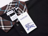 Burberry Unisex Classic Versatile Checkered Contrast Collar Polo Shirt