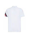 Moncler Classic Color Contrasting Ribbon Collar Polo Short Sleeve